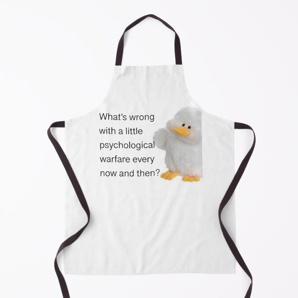 Item preview, Psychological Warfare Duck Sticker designed and sold by ThomasHiemets.