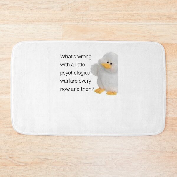 Item preview, Psychological Warfare Duck Sticker designed and sold by ThomasHiemets.