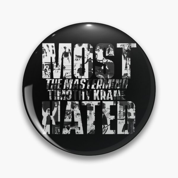 Item preview, Most Hated Black and White designed and sold by timothykrane.