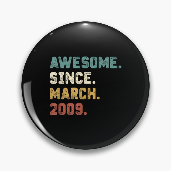 Item preview, 13 Years Old Gifts Awesome Since March 2009 13th Birthday  designed and sold by laurenm233.