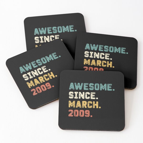 Item preview, 13 Years Old Gifts Awesome Since March 2009 13th Birthday  designed and sold by laurenm233.