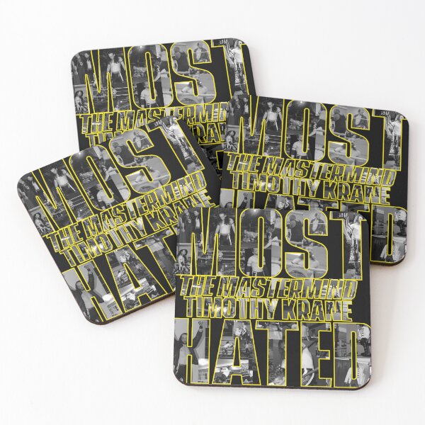 Item preview, Most Hated Black and White Yellow Outline designed and sold by timothykrane.