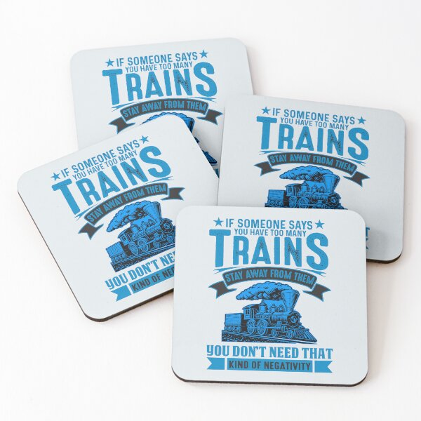 Item preview, If Someone Says You Have Too Many Steam Trains Stay Away You Don't Need That Kind of Negativity designed and sold by TheTrainRoom.