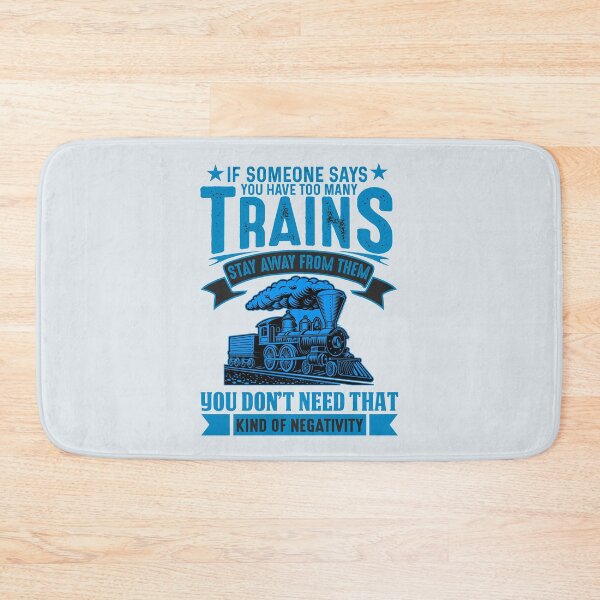 Item preview, If Someone Says You Have Too Many Steam Trains Stay Away You Don't Need That Kind of Negativity designed and sold by TheTrainRoom.