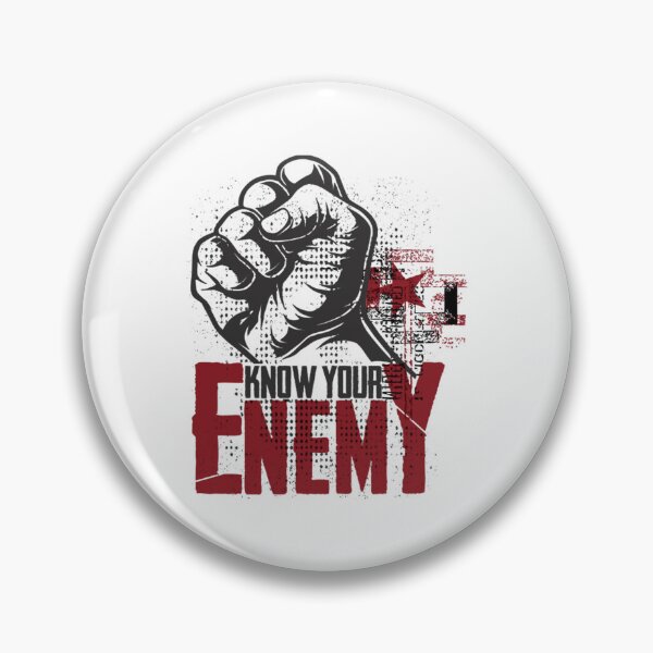 Item preview, Your Enemy is Known designed and sold by anninhands8.