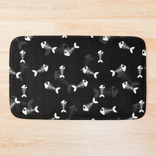 Item preview, Fish Skeleton Print designed and sold by PinHookPrincess.