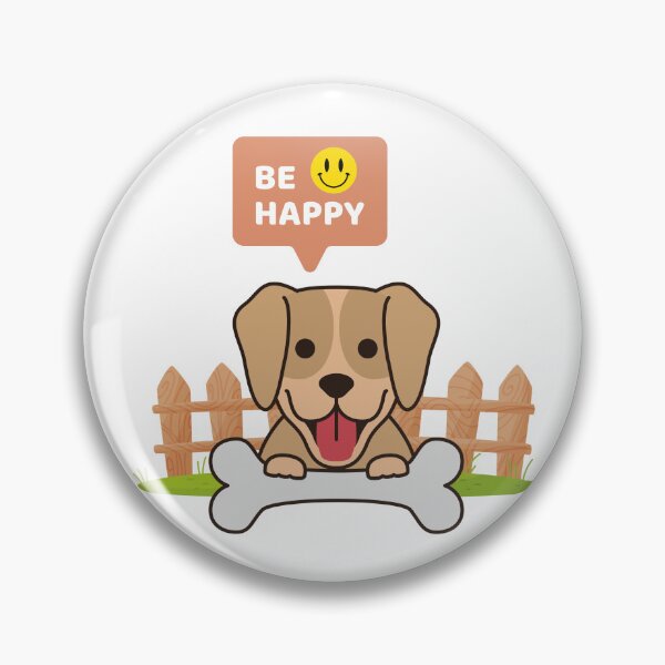 Item preview, Dog - Be Happy designed and sold by EverythingMaria.