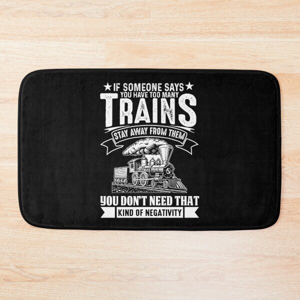 Item preview, If Someone Says You Have Too Many Steam Trains Stay Away You Don't Need That Kind of Negativity designed and sold by TheTrainRoom.