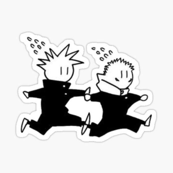 Item preview, megumi & itadori running designed and sold by vmoonchildv.