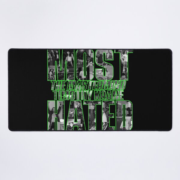 Item preview, Most Hated Black and White Green Outline designed and sold by timothykrane.