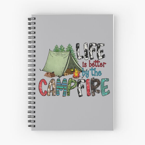 Item preview, Life is better by The Campfire designed and sold by Make-My-Fun.