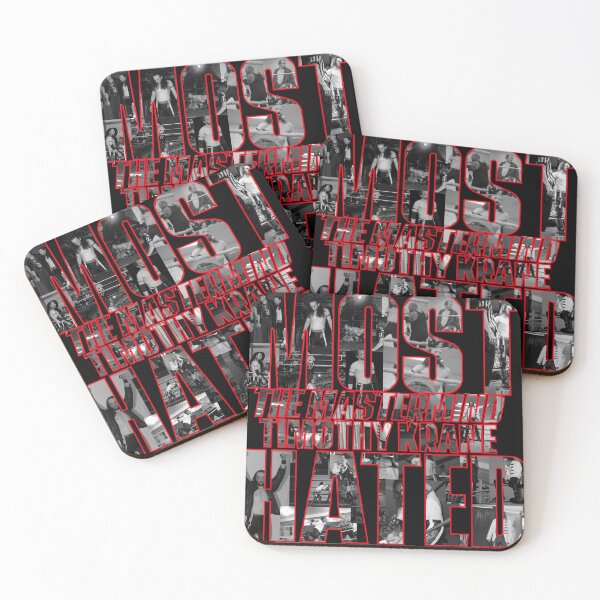 Item preview, Most Hated Black and White Red Outline designed and sold by timothykrane.