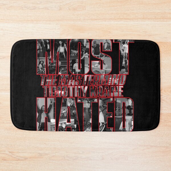 Item preview, Most Hated Black and White Red Outline designed and sold by timothykrane.