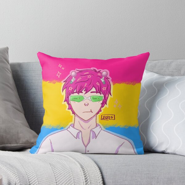 Item preview, Saiki K Pansexual Pride designed and sold by BubblesDoesArt.