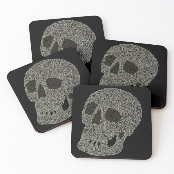 Item preview, skull designed and sold by colorsqueaks.