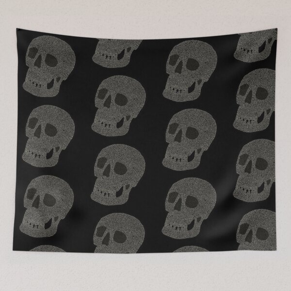 Item preview, skull designed and sold by colorsqueaks.