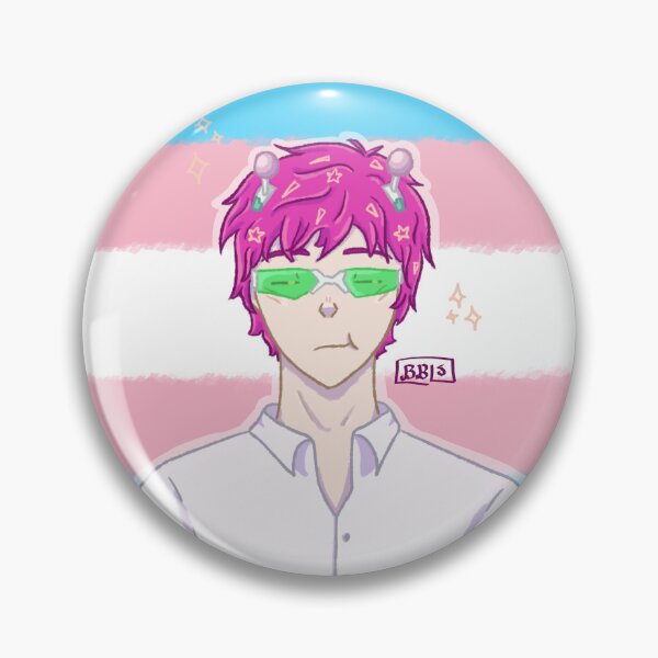 Artikelvorschau, Saiki K Transgender-Stolz entworfen und verkauft von BubblesDoesArt.
