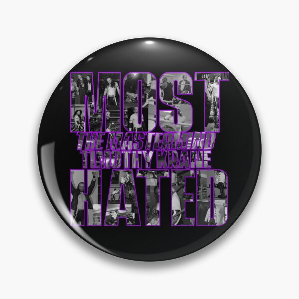 Item preview, Most Hated Black and White Purple Outline designed and sold by timothykrane.