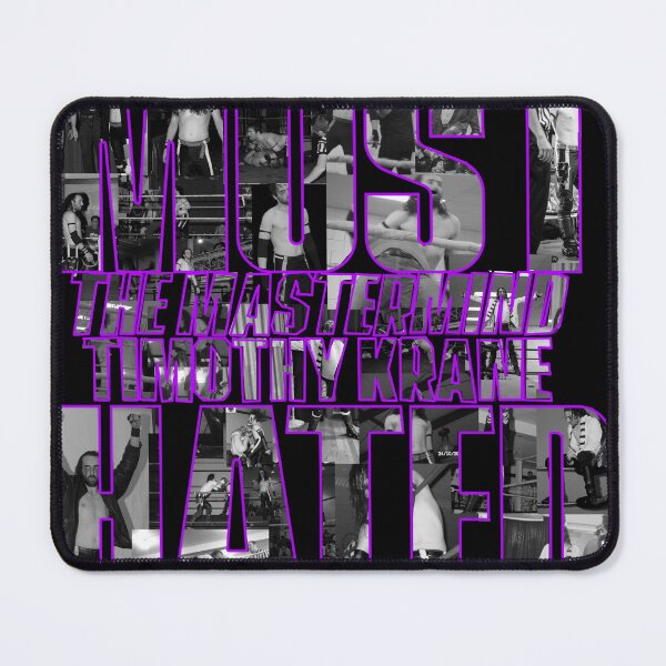 Item preview, Most Hated Black and White Purple Outline designed and sold by timothykrane.