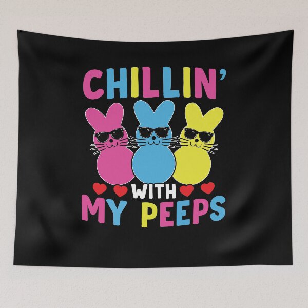 Item preview, Chillin' With My Peeps Shirt, Easter Bunny Shirt, Easter Day Shirt, Kids Easter Shirt, Easter 2021 Shirt, designed and sold by aymob.