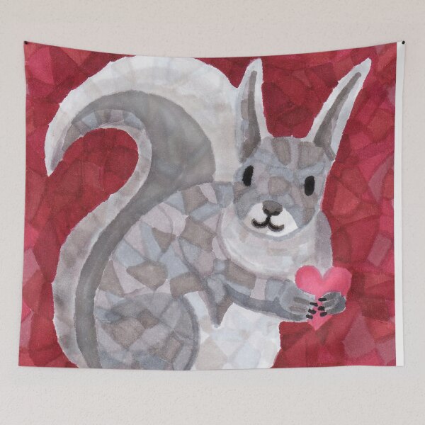 Item preview, Squirrel Valentine Love designed and sold by inklets.