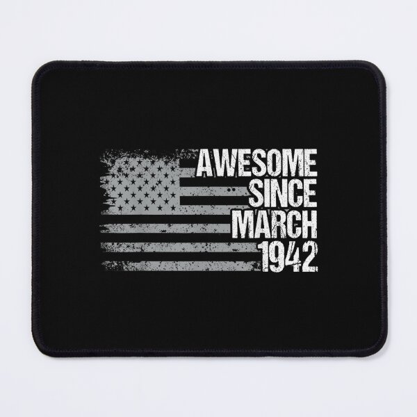 Item preview, 80 Year Old Awesome Since March 1942 Gifts 80th Birthday  designed and sold by laurenm233.