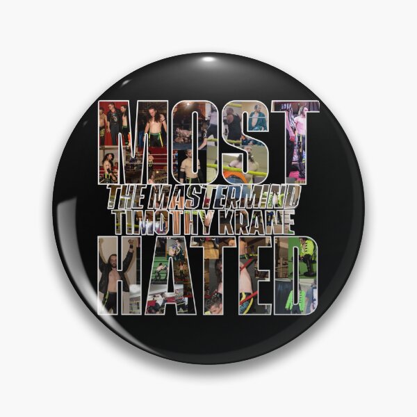 Item preview, Most Hated Coloured White Outline designed and sold by timothykrane.