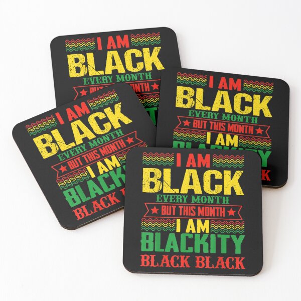 Item preview, Soy negro todos los meses, pero este mes soy Blackity Black designed and sold by 77tara.