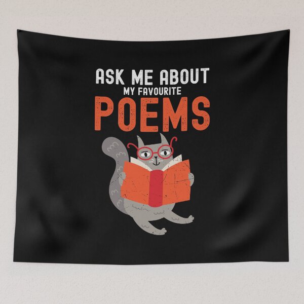 Item preview, Ask Me About My Favourite Poems designed and sold by DAFIN.