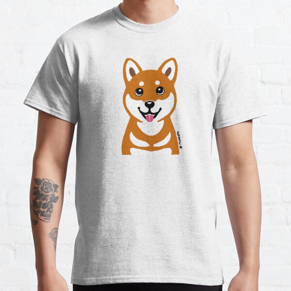 Cartoon Shiba Inu T-Shirts | Redbubble