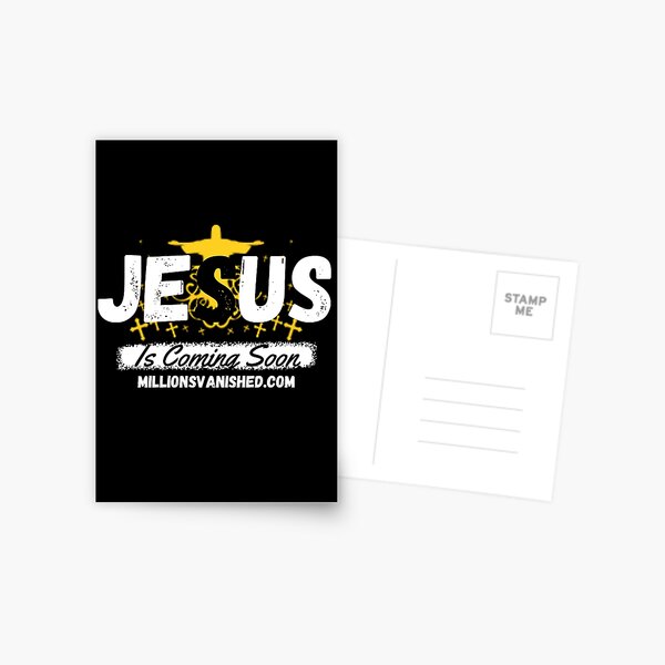 Jesus is Coming Soon 3 - Christian Postcard
