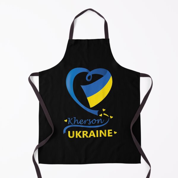 Item preview, Kherson Ukraine National Flag Heart Emblem Crest designed and sold by laurenm233.