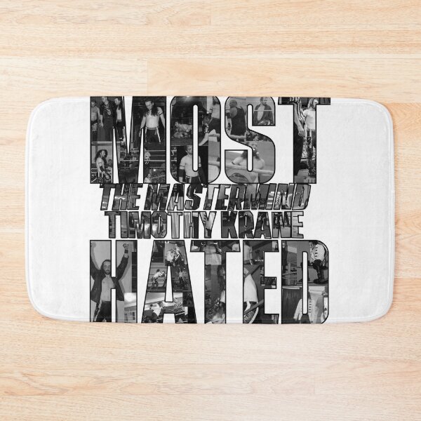 Item preview, Most Hated Black and White Black Outline designed and sold by timothykrane.