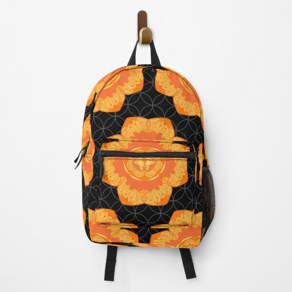 Item preview, Large Orange Medallion Print designed and sold by PinHookPrincess.