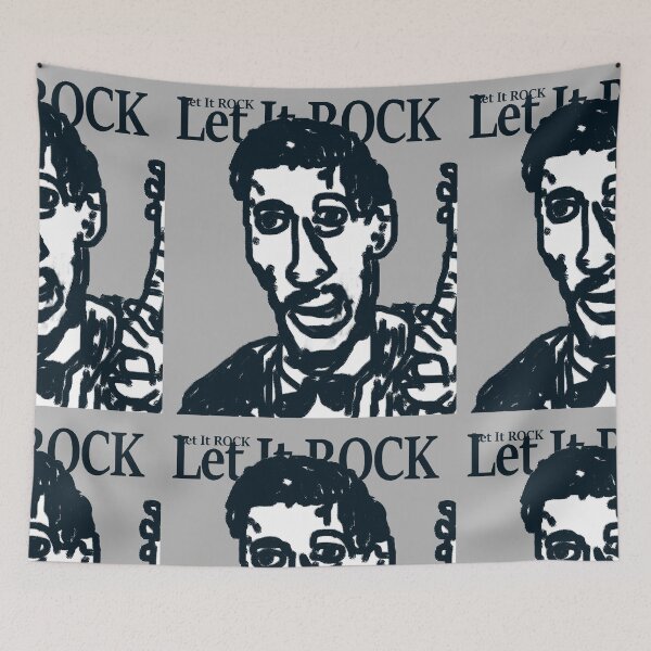 Item preview, Let It Rock, Rock And Roll designed and sold by Stacey Lazarus.