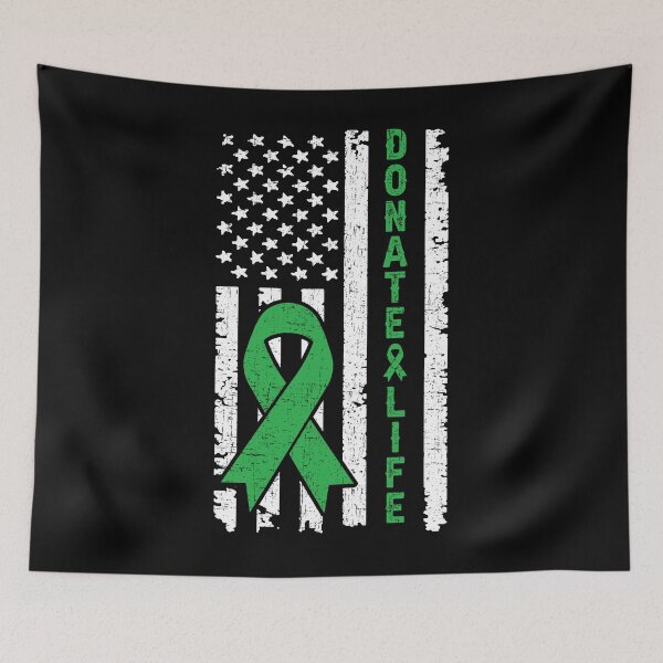 Item preview, USA Flag Donate Life Shirt, Liver Donor Shirt, Liver Transplant Shirt, Liver Transplant Survivor, Liver Cancer Shirt, Liver Surgery Shirt designed and sold by aymob.