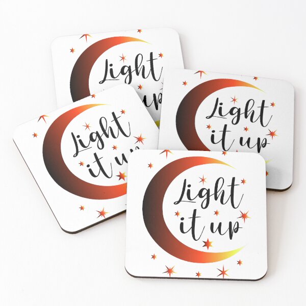 Item preview, Light It Up- Crescent City Quote designed and sold by Loveofbookshop.