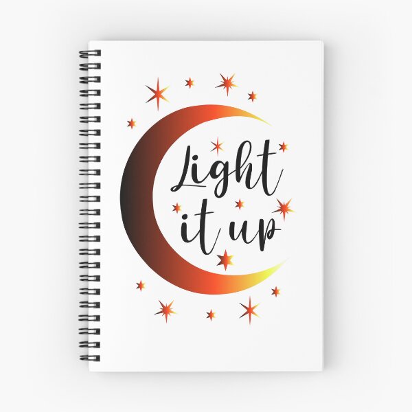 Item preview, Light It Up- Crescent City Quote designed and sold by Loveofbookshop.