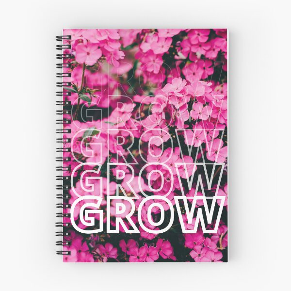 Item preview, GROW (Below) - Pink Flowers  designed and sold by AliceSLee.