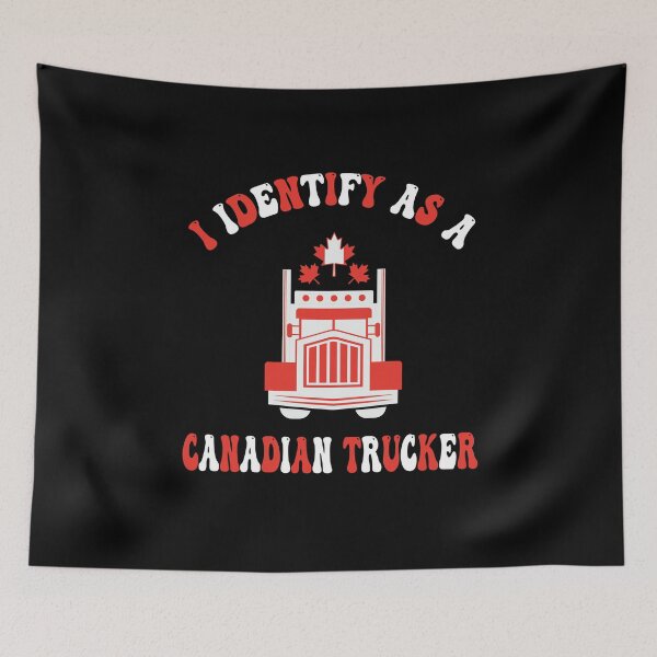 Item preview, Cool I Identify As A Canadian Trucker Support 2022 designed and sold by pedrored369.