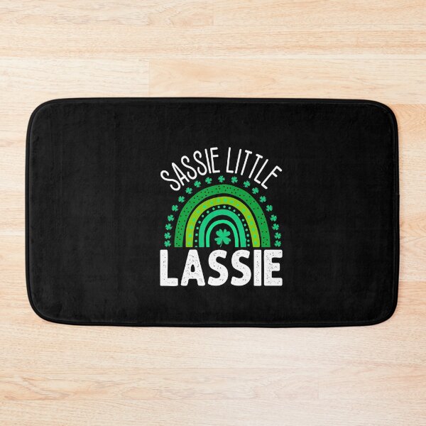 Item preview, Sassy Little Lassie Funny Irish Celebration St Patricks Day Rainbow Shamrock designed and sold by ZETTIF ⭐⭐⭐⭐⭐.