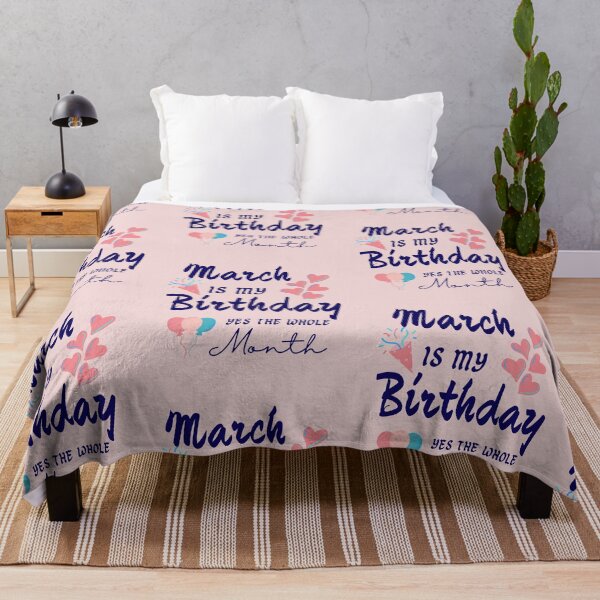 Item preview, Copy of March Is My Birthday Month Yes The Whole Month l Funny Birthday Quotes l Gift for women designed and sold by Reddiamond3 ⭐⭐⭐⭐⭐.