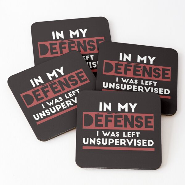 Item preview, In my defense i was left unsupervised t-shirt  designed and sold by Zarki19.