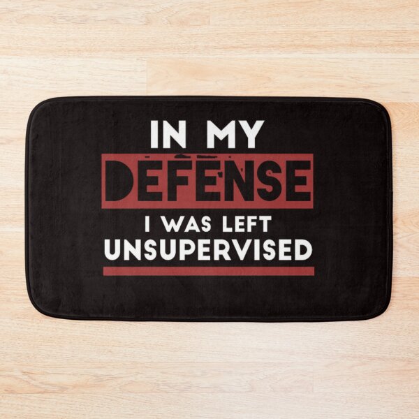 Item preview, In my defense i was left unsupervised t-shirt  designed and sold by Zarki19.