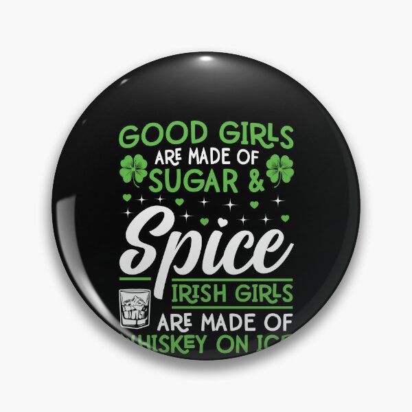 Item preview, Irish Girls Are Made Of Whiskey On Ice Shirt, St. Patrick's Day Shirt, Lucky Leprechaun Shirt, Irish Girls Shirt, Irish Drinking Shirt designed and sold by aymob.