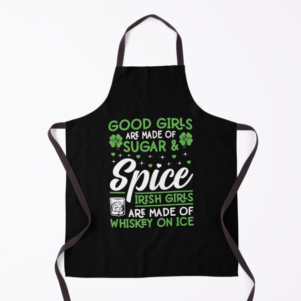 Item preview, Irish Girls Are Made Of Whiskey On Ice Shirt, St. Patrick's Day Shirt, Lucky Leprechaun Shirt, Irish Girls Shirt, Irish Drinking Shirt designed and sold by aymob.