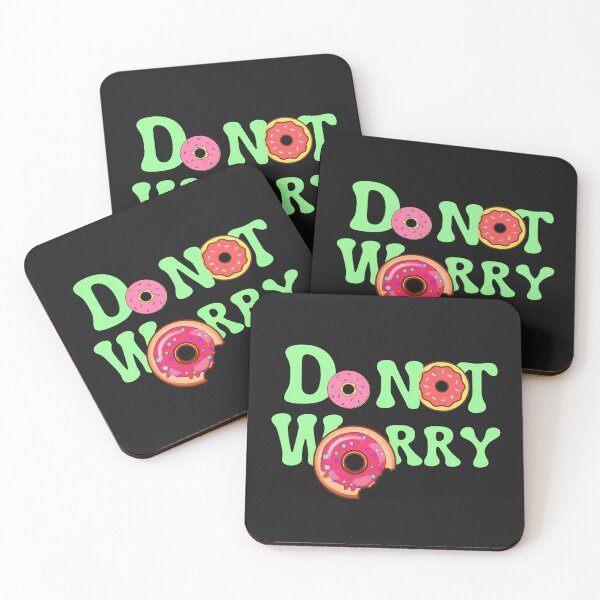 Item preview, Do Not Worry MInt Donut Doughnut Worry-Free Design designed and sold by LGbubble.