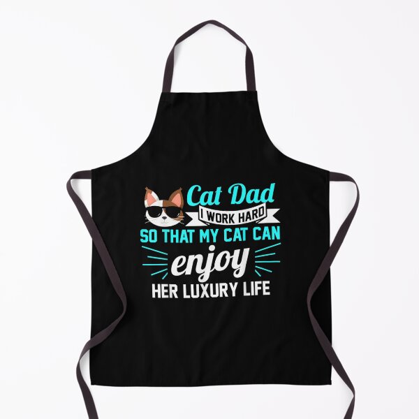 Artikelvorschau, Mens Cat Dad Ich arbeite hart und genieße ihr Luxusleben Cat Dad entworfen und verkauft von tomekae.