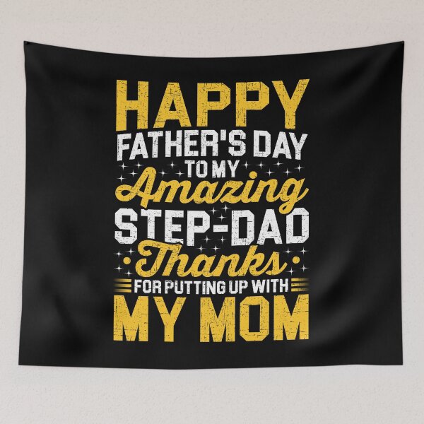 Item preview, Happy Father's Day To My Amazing Step Dad Shirt, Best Dad Shirt, Father's Day Shirt, Cool Father Shirt, Gift For Father, Best Step Dad Ever designed and sold by aymob.