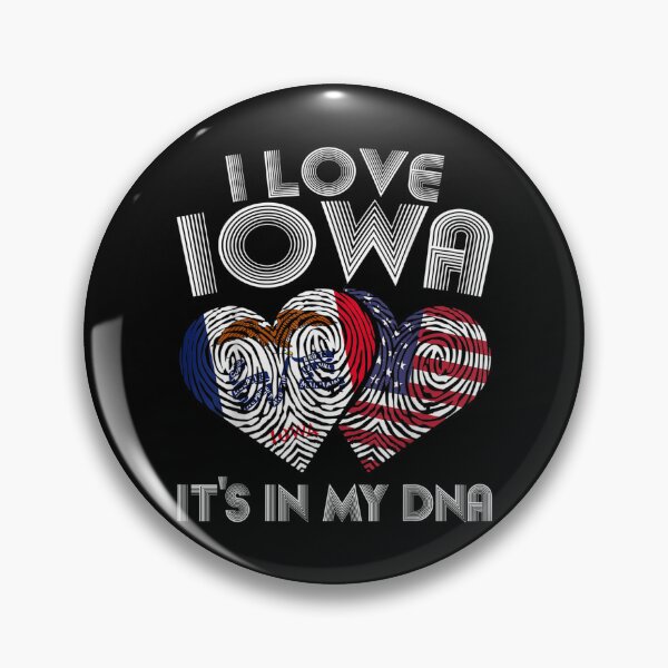 Item preview, I Love Iowa For Proud Iowan Dna State Of Iowa Flag  designed and sold by 77tara.